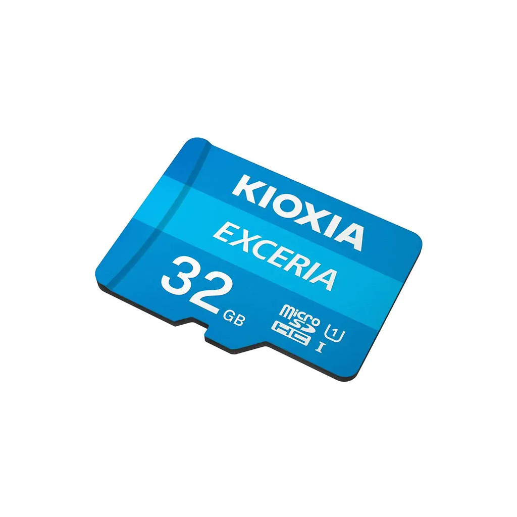 KIOXIA%2032GB%20Exceria,%20LMEX1L032GG2,%20UHS-1,%20%20CL10,%20100Mb/s,%20MicroSD%20Kart%20Bellek%20(SD%20Adaptörlü)