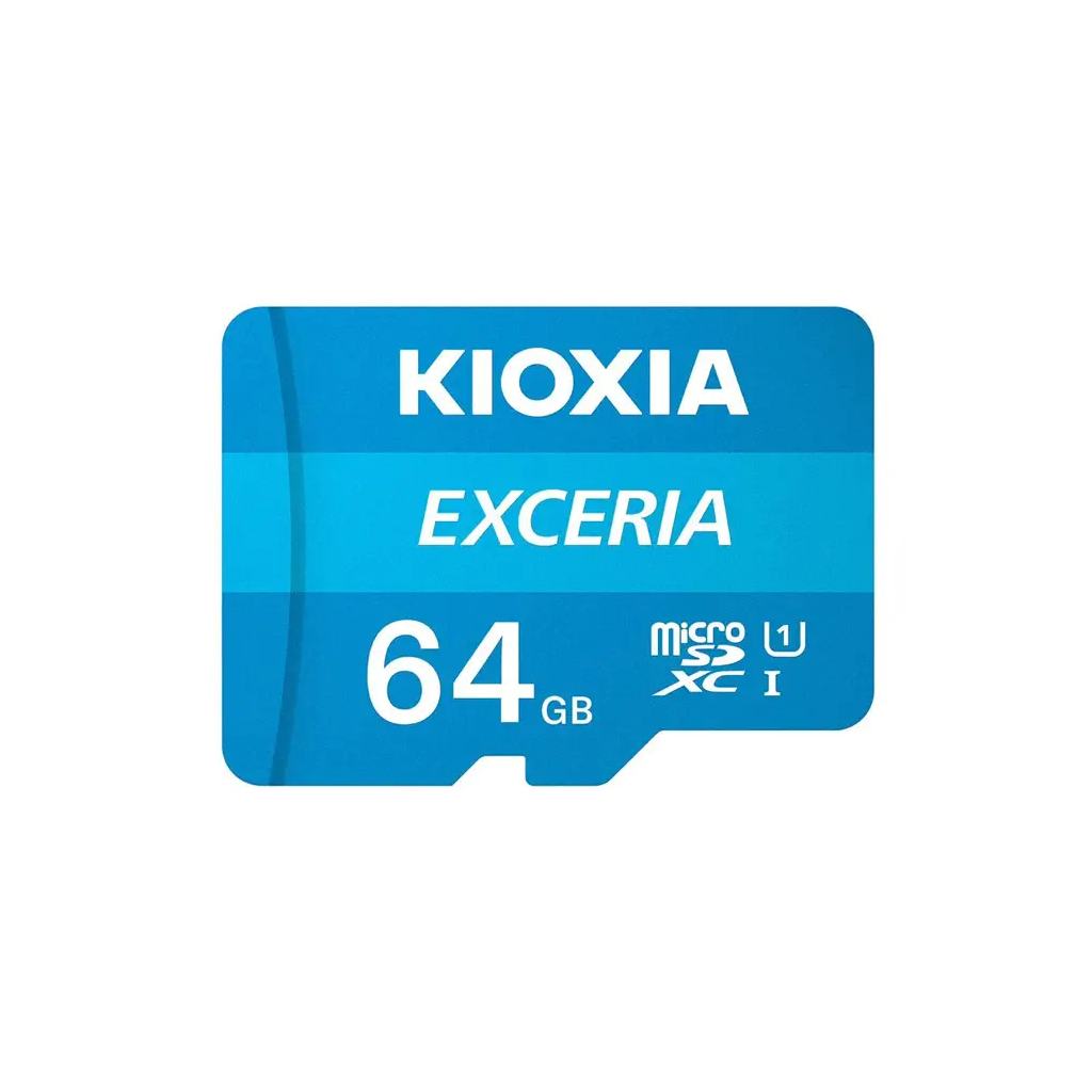 KIOXIA%2064GB%20Exceria,%20LMEX1L064GG2,%20UHS-1,%20CL10,%20100Mb/s,%20MicroSD%20Kart%20Bellek%20(SD%20Adaptörlü)