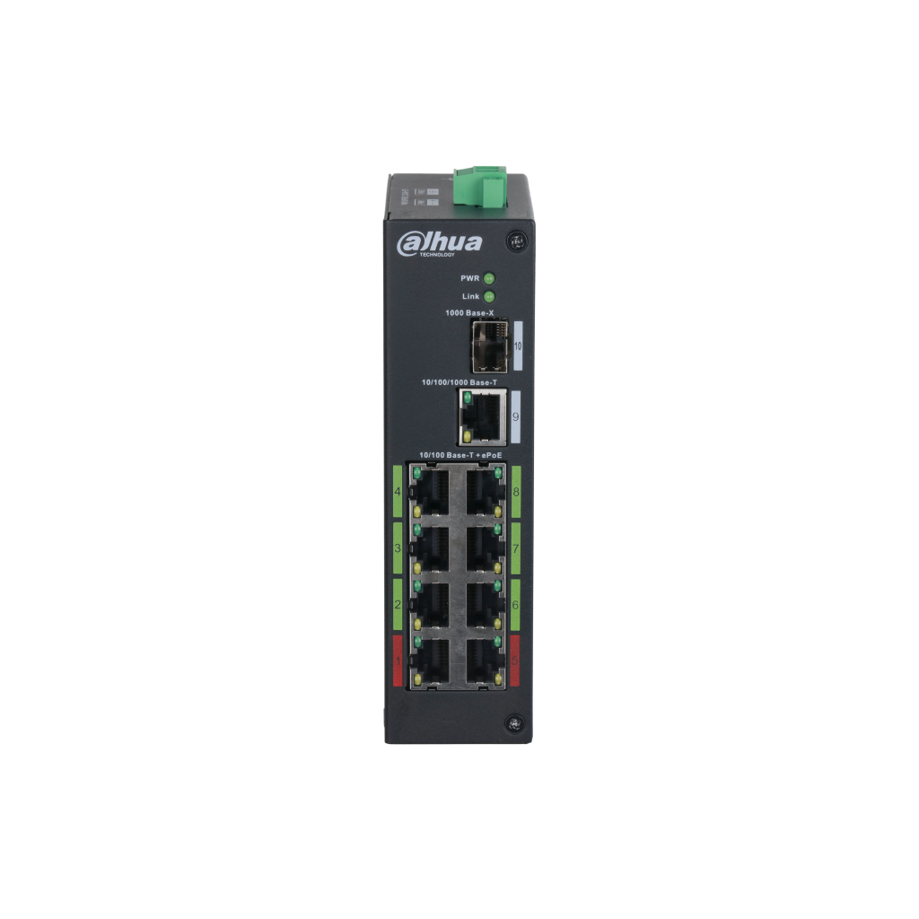 DAHUA%20LR2110-8ET-120,%2010Port,%20Megabit,%208%20Port%20Megabit%20PoE,%20120W,%201%20Port%20Gigabit,%201%20Port%20Gigabit%20SFP,%20Endüstriyel,%20Masaüstü%20Switch