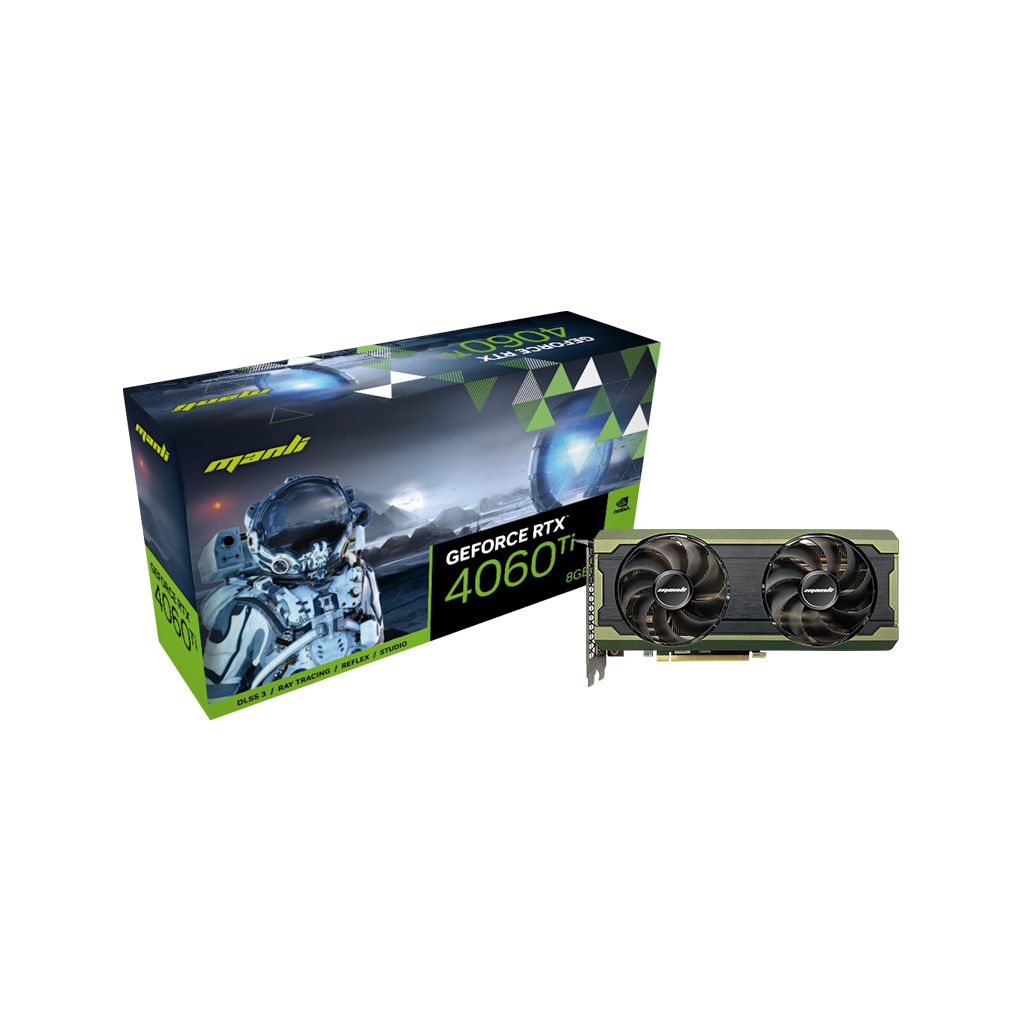 MANLI%20M-NRTX4060TI/6RGHPPP-M2546,%20GEFORCE%20RTX4060TI,%208Gb,%20128Bit,%20GDDR6,%201xHDMI,%203xDP%20GAMING%20Ekran%20Kartı