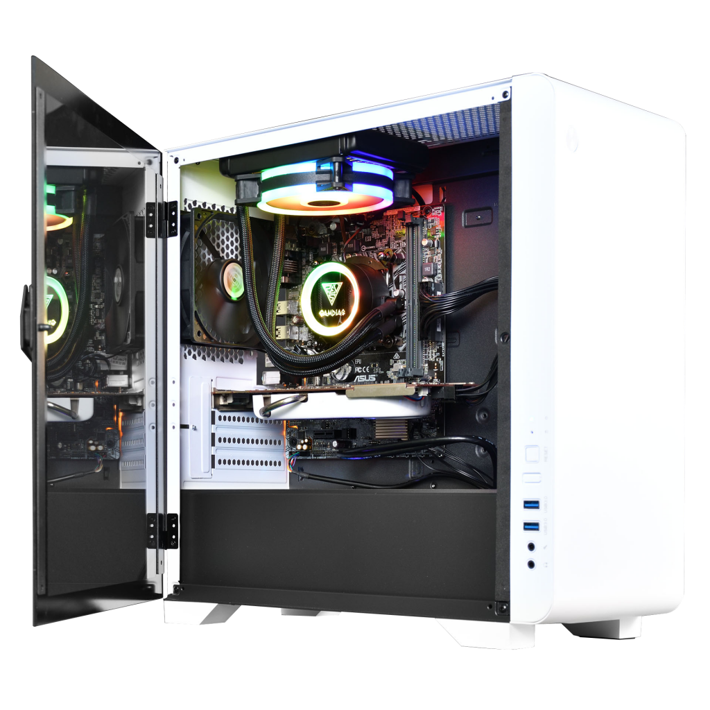 GAMDIAS%20MARS%20E2,%20500W,%20Tempered%20Glass,%20%20White%20Edition,%20Micro%20ATX%20GAMING%20KASA