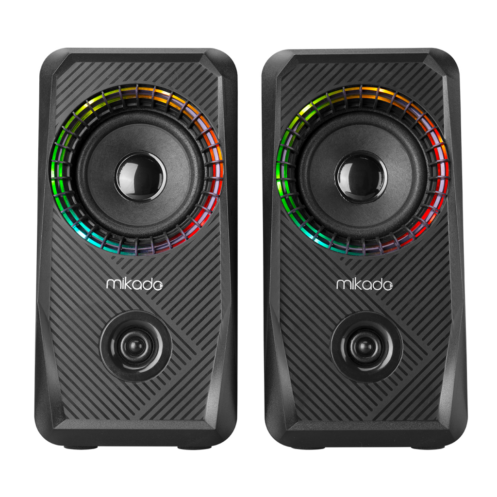 MIKADO%20MD-S26%20JOY,%206W,%201+1,%20Masaüstü,%20RGB%20Işıklı,%20USB,%20Siyah%20Kasa,%20Speaker