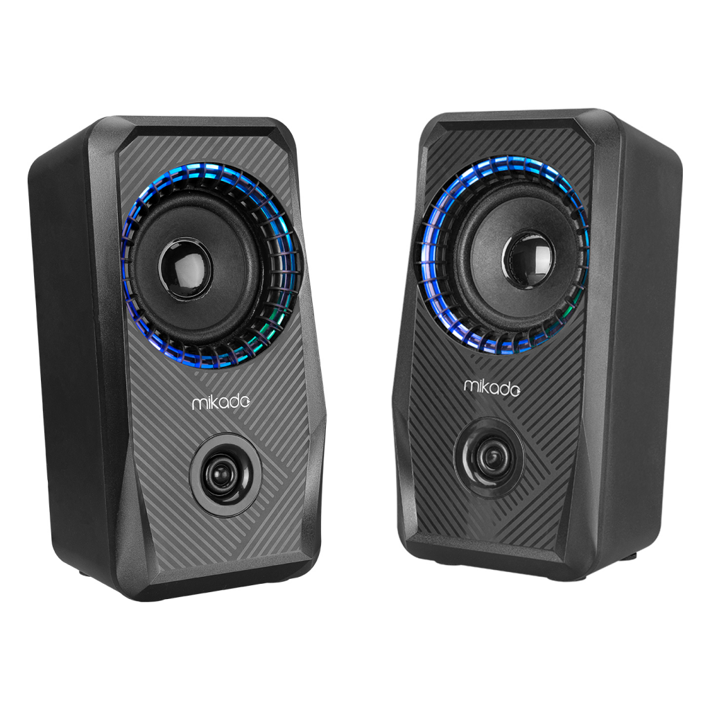 MIKADO%20MD-S26%20JOY,%206W,%201+1,%20Masaüstü,%20RGB%20Işıklı,%20USB,%20Siyah%20Kasa,%20Speaker