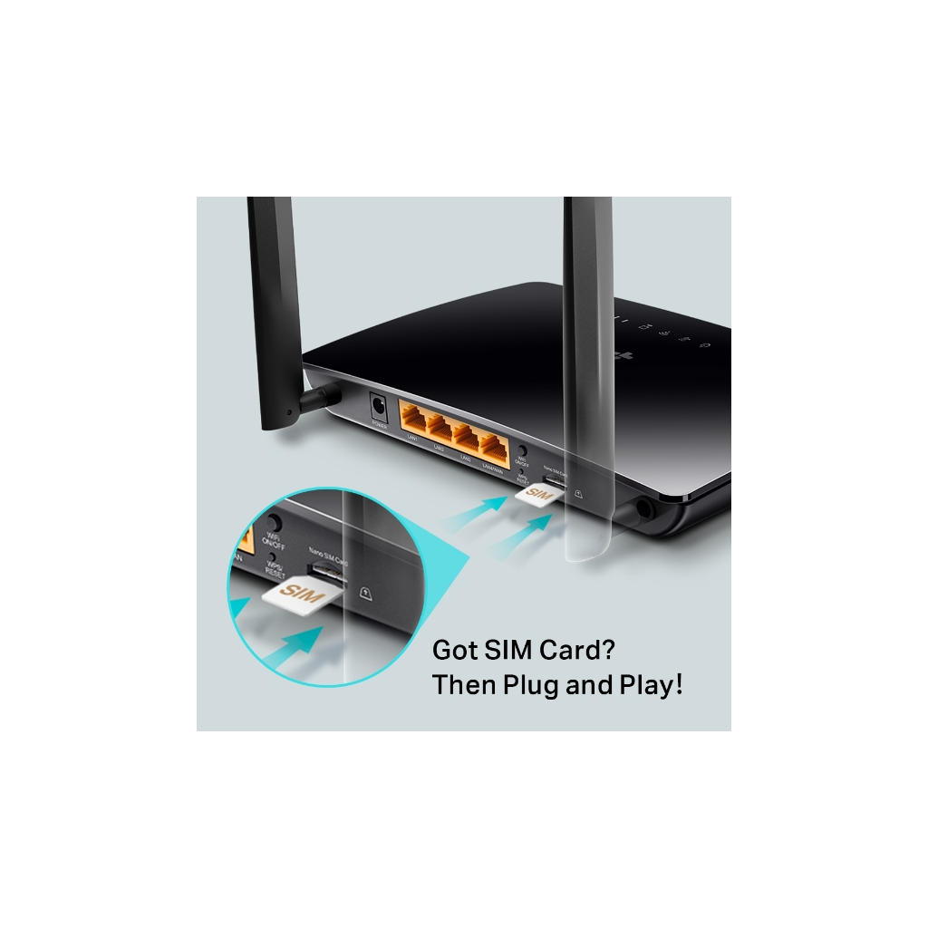 TP-LINK%20TL-MR150,%204Port,%20300Mbps,%202,4Ghz%20WiFi,%20Masaüstü,%20LTE%20Micro%20Sim%20Kart%20Takılabilir%203G-4G%20Destekli%20Router