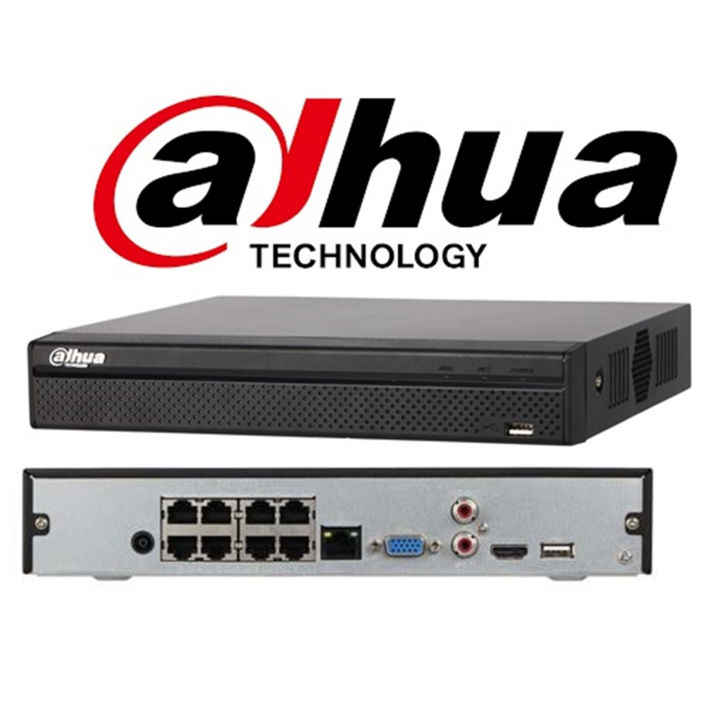 DAHUA%20%20NVR2108HS-8P-T,%208Kanal%20PoE,%208Mpix,%20H265+,%201%20HDD%20Desteği,%201080P%20Kayıt,%2080Mbps%20Bant%20Genişliği,%20NVR