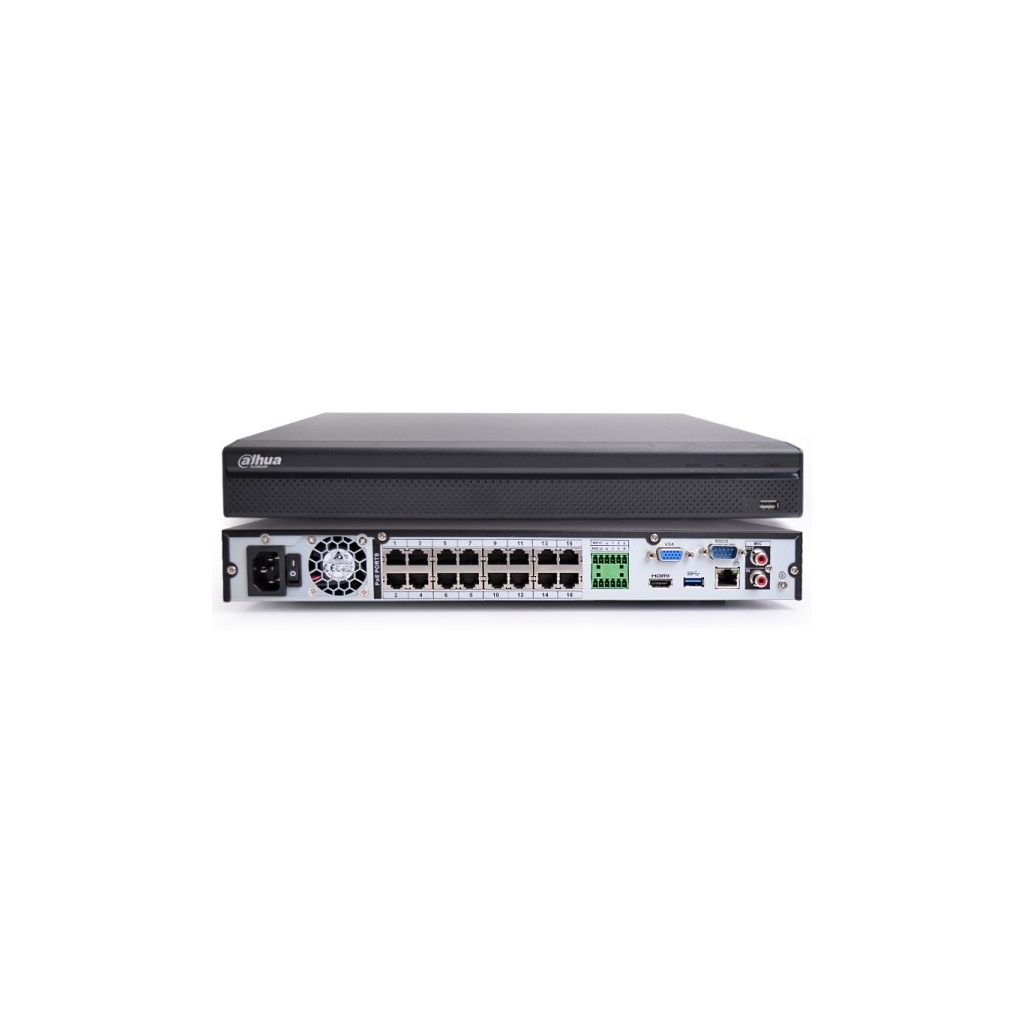 DAHUA%20%20NVR4216-16P-4KS3/L,%2016Kanal%20PoE,%208Mpix,%20H265+,%202%20HDD%20Desteği,%201080P%20Kayıt,%20240Mbps%20Bant%20Genişliği,%20NVR