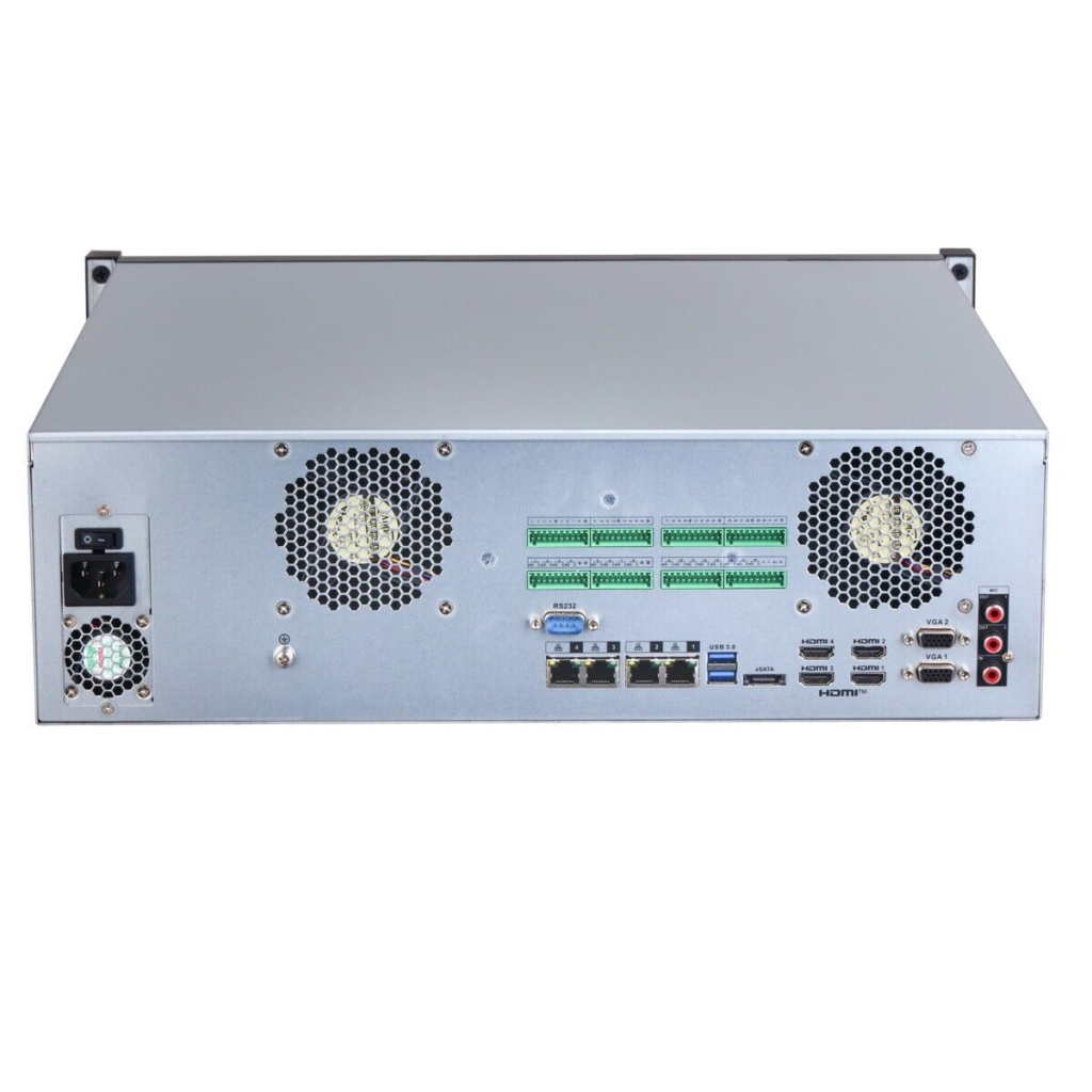 DAHUA%20%20NVR616H-128-XI%2032Mpix,%20H265+,%20128Kanal%20Video,%20%2016%20HDD,%201080P%20Kayıt,%201024%20Mbps%20Bant%20Genişliği,%204%20Port%202500%20Mbps%20LAN,%20RAID%200/1/5/6/10%20NVR