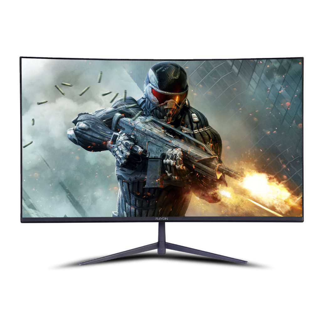 RAYDIN%20P236DHC%2023,6’’%201ms,%20165Hz,%20Full%20HD,%20HDMI,%20DP,%20USB,%20Hoparlör,%20VA%20LED,%20R1800%20Curved,%20Frameless,%20FreeSync%20Gaming%20Monitör