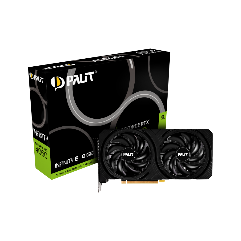 PALIT%20RTX4060,%20INFINITY%202,%208Gb,%20128Bit,%20GDDR6,%201xHDMI,%203xDP%20GAMING%20Ekran%20Kartı