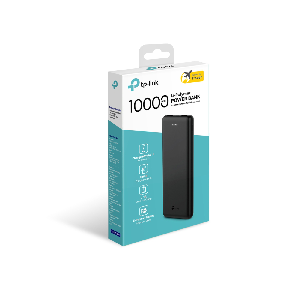 TP-LINK%20PB10000%202xUSB%2010000mAh%20Powerbank%20Hızlı%20Şarj