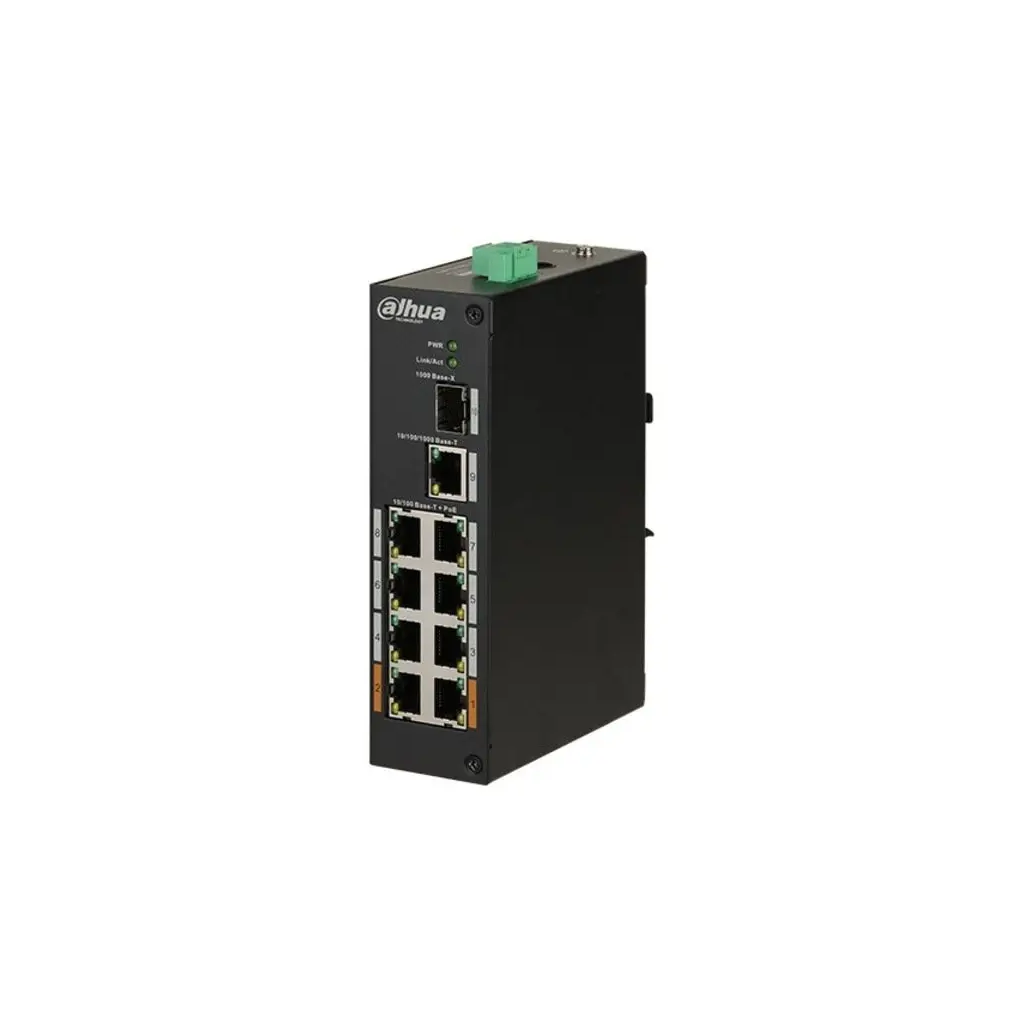 DAHUA%20PFS3110-8ET-96-V2,%2010%20Port,%20%20%208%20Port%20Megabit%20PoE%2096W,%201%20Port%20Gigabit,%201%20Port%20Gigabit%20SFP,%20Yönetilemez,%20Masaüstü%20Switch