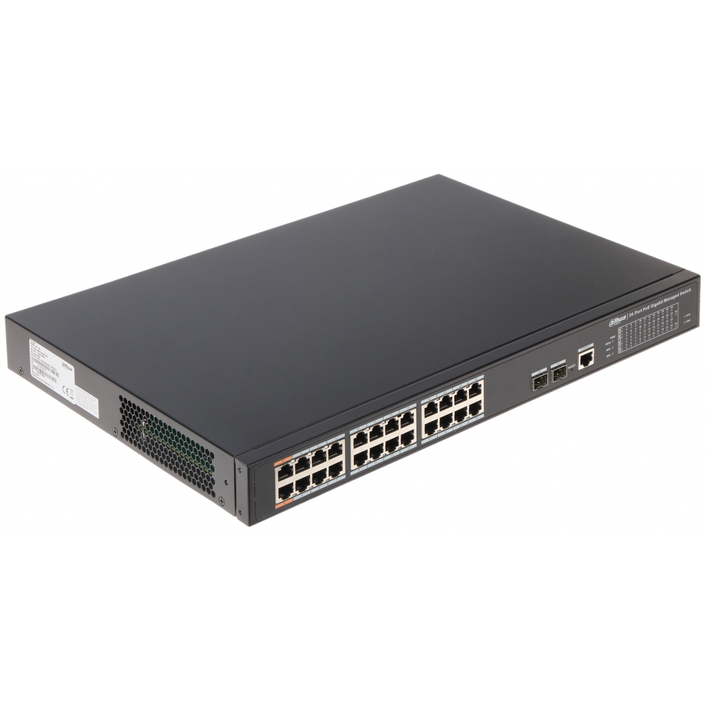 DAHUA%20PFS4226-24GT-240,%2024%20Port,%20GigaBit,%2024%20Port%20PoE,%20240W,%20+2%20Port%20Combo%20SFP,%20+1%20Port%20GigaBit%20Uplink,%20Yönetilebilir,%20Rack%20Mount%20Switch