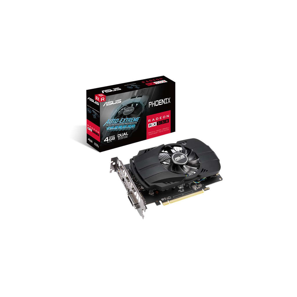 ASUS%20PHOENIX%20PH-RX550-4G-EVO,%204Gb,%20GDDR5,%20128Bit,%20%201xDVI,%201xHDMI,%201xDP%20GAMING%20Ekran%20Kartı