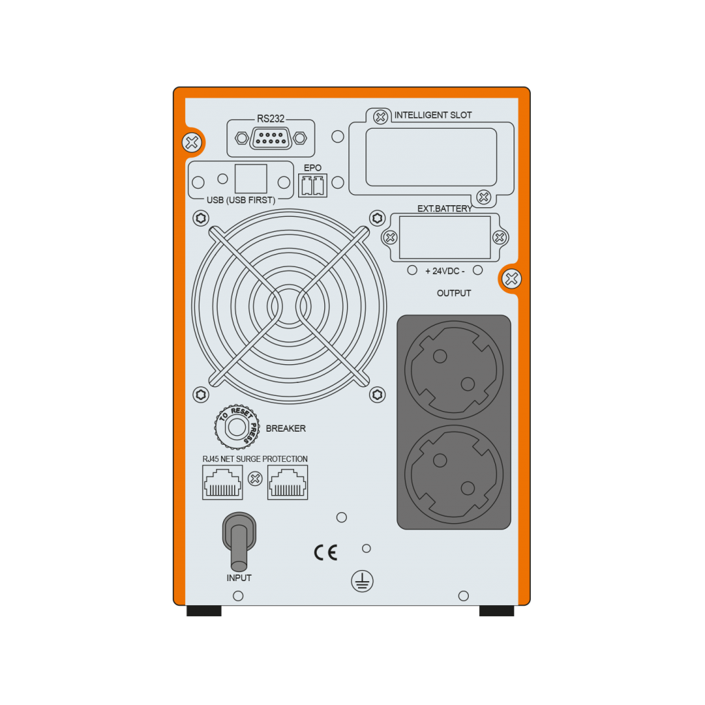 MAKELSAN%20Powerpack%20SE%201%20KVA%20Online%20UPS(2x9A%20Akü)