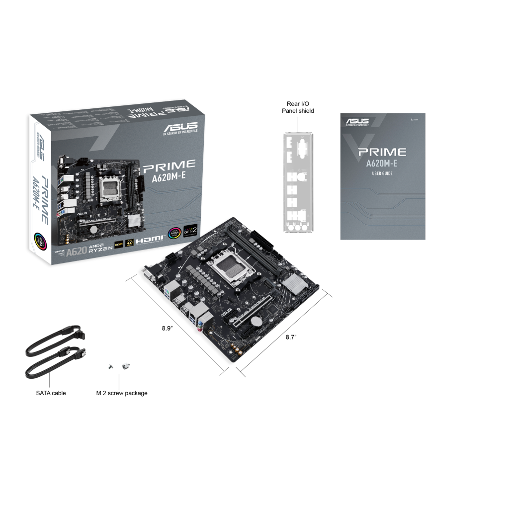 ASUS%20PRIME%20A620M-E,%202xDDR5,%201x%20M.2,%20D-SUB,%20HDMI,%20DP,%20AMD%20Ryzen%207000%20Serisi,%20AM5%20Soket%20Anakart