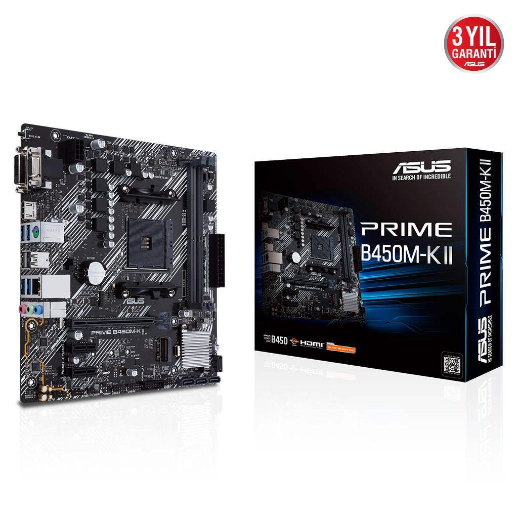 ASUS%20PRIME%20B450M-K%20II,%202xDDR4,%20M.2,%20D-SUB,%20DVI,%20HDMI,%20AM4%20Soket%20Anakart