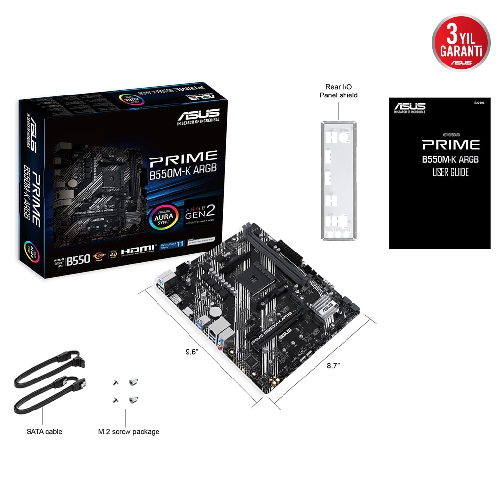 ASUS%20PRIME%20B550M-K%20ARGB,%202xDDR4,%202x%20M.2,%20DP,%20HDMI,%20AM4%20Soket%20Anakart