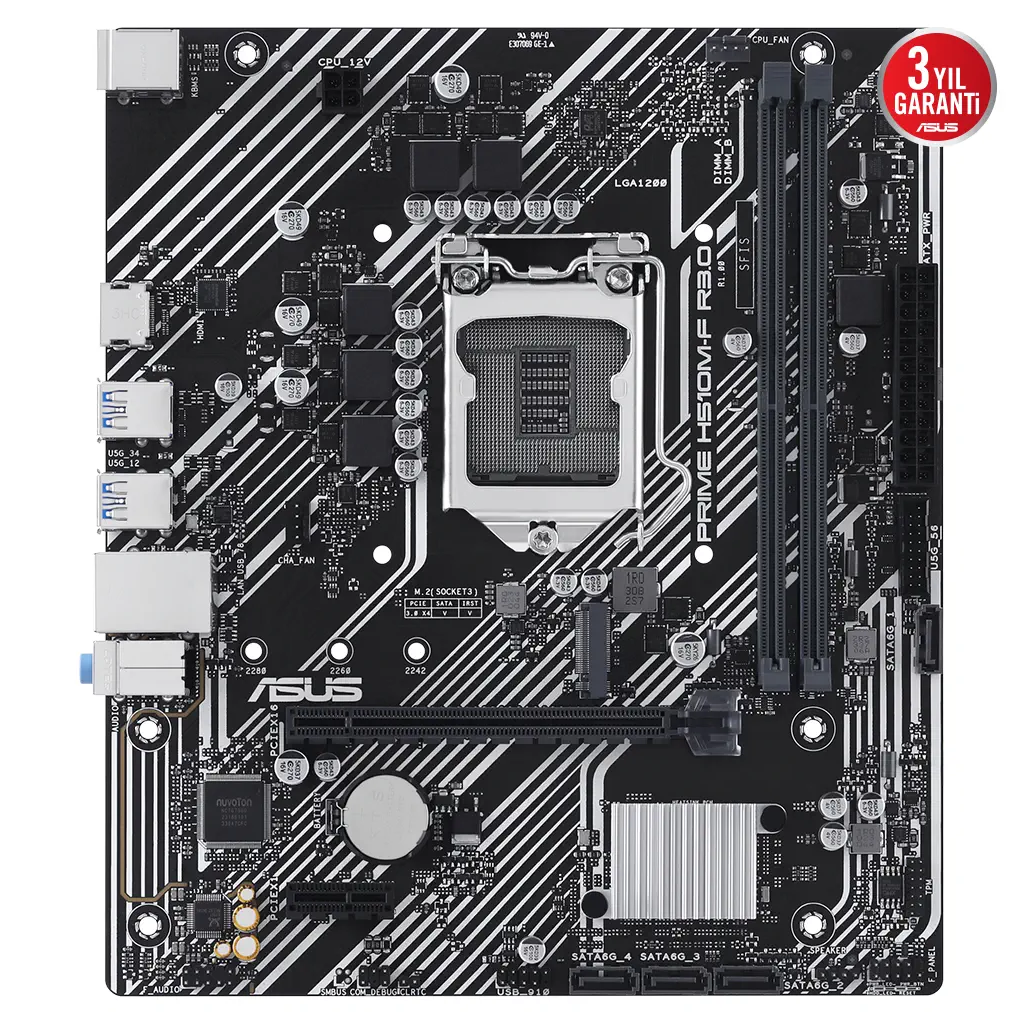 ASUS%20PRIME%20H510M-F%20R3.0,%202xDDR4,%20M.2,%20HDMI,%2010-11.Nesil,%20LGA1200%20Soket,%20Anakart