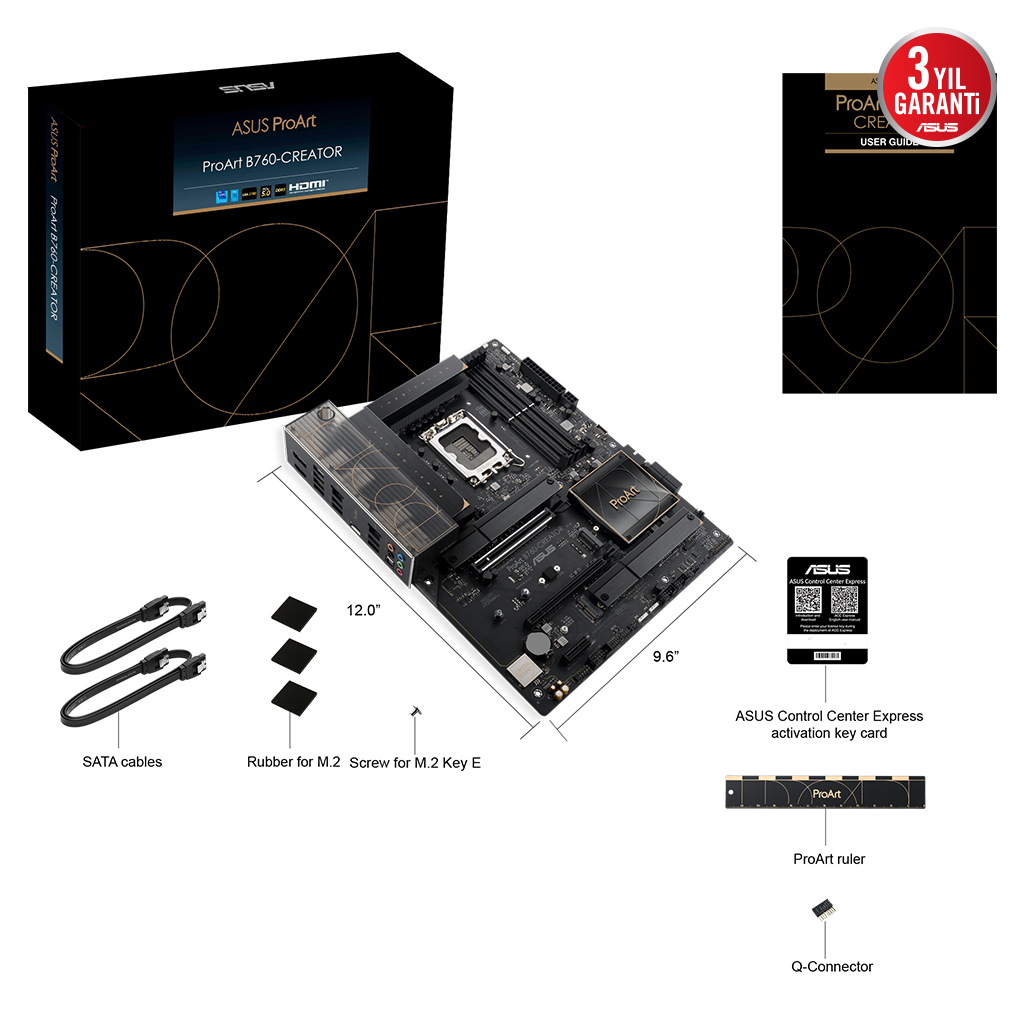 ASUS%20ProArt%20B760-CREATOR,%204xDDR5,%203x%20M.2,%20HDMI,%20DP,%20Type-C,%2012-13-14.Nesil,%20LGA1700%20Soket,%20GAMING%20Anakart