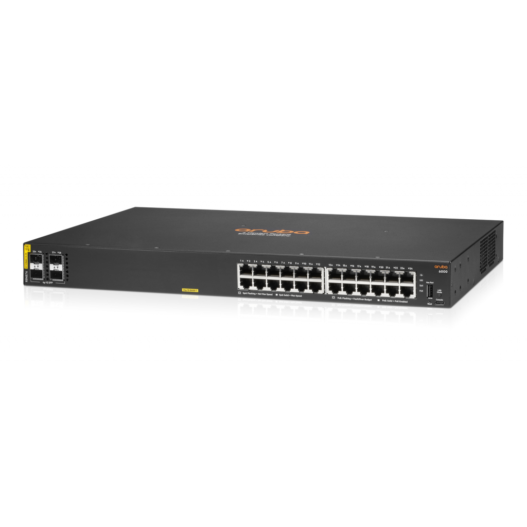 HP%20Aruba%206000-24G,%20R8N87A,%2024Port,%20Poe,%20370W,%20Gigabit,%204%20Port%20GigaBit%20SFP,%20Yönetilebilir,%20Rack%20Mount%20Switch