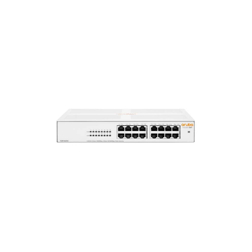 HP%20Aruba%20Instant%20On%20R8R47A%201430-16G,%2016Port,%20GigaBit,%20Yönetilemez,%20Masaüstü%20Switch