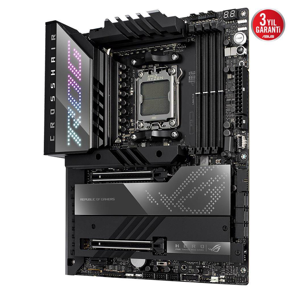 ASUS%20ROG%20CROSSHAIR%20X670E%20HERO,%204xDDR5,%205xM.2,%20HDMI,%204xType-C,%20Wi-Fi%206E,%20Bluetooth%20v5.3,%20AMD%20Ryzen%207000%20Serisi,%20AM5%20Soket%20Anakart