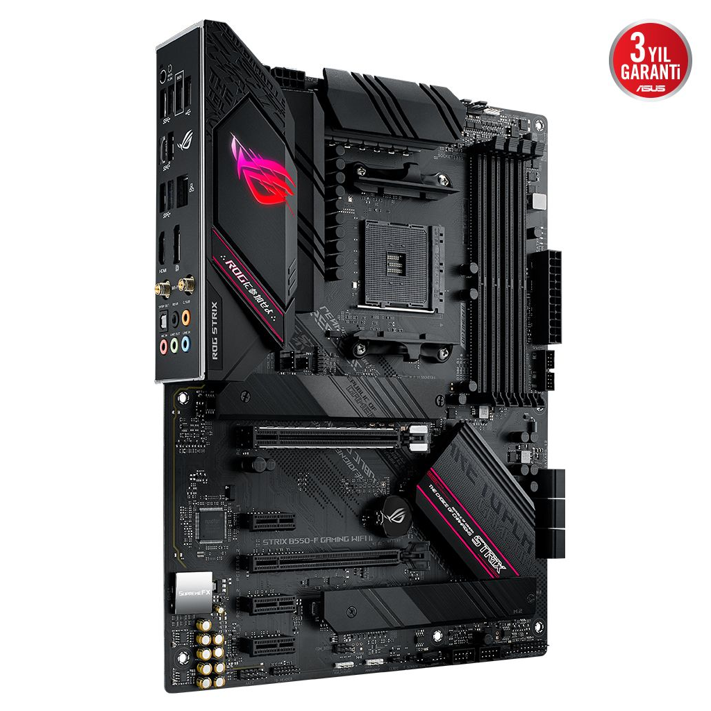 ASUS%20ROG%20STRIX%20B550-F%20GAMING%20WIFI%20II,%204xDDR4,%202x%20M2,%20HDMI,%20DP,%20Type-C,%20Wi-Fi%206,%20Bluetooth%20v5.2,%20AM4%20Soket%20Anakart