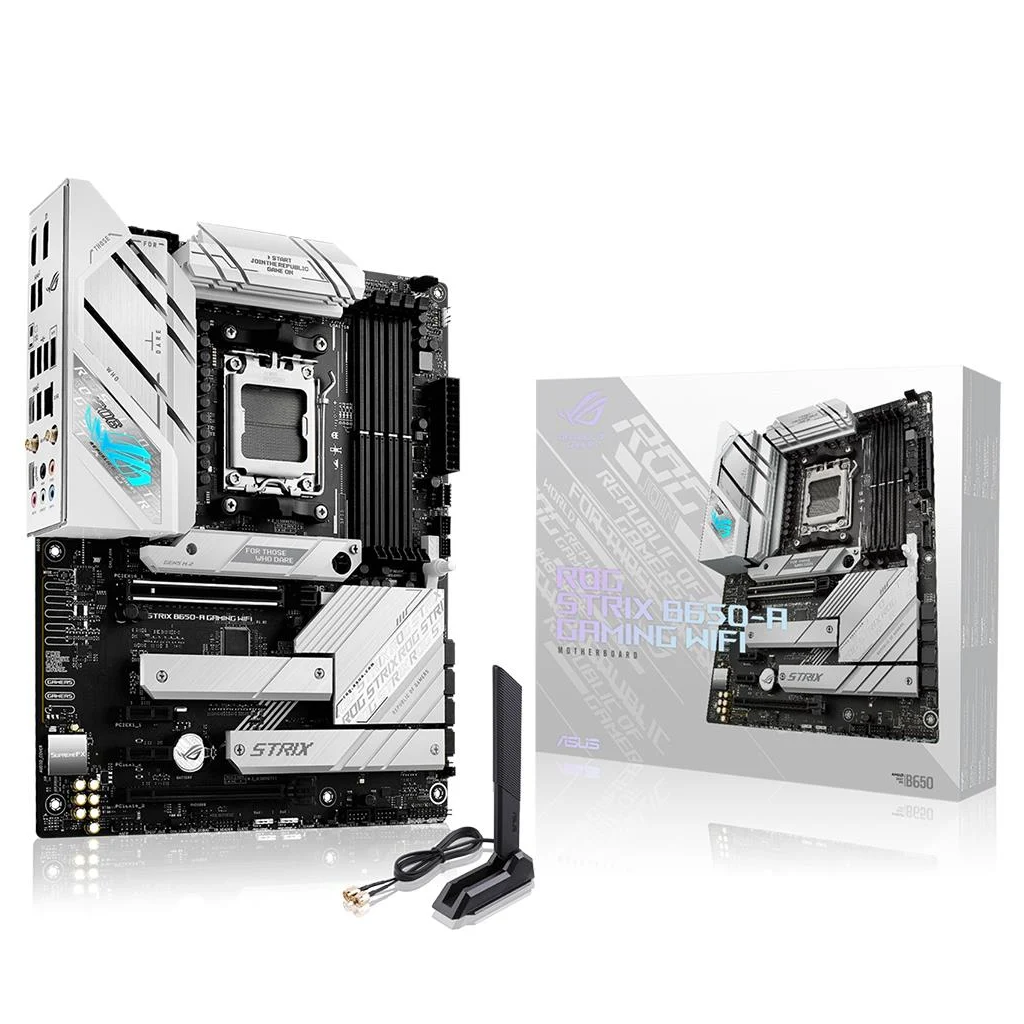 ASUS%20ROG%20STRIX%20B650-A%20GAMING%20WIFI,%204xDDR5,%203x%20M2,%20HDMI,%20DP,%202xType-C,%20Wi-Fi%206E,%20Bluetooth%20v5.2,%20AMD%20Ryzen%207000%20Serisi,%20AM5%20Soket%20Anakart