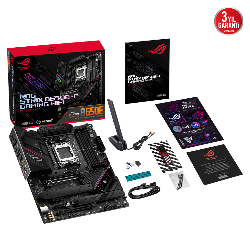 ASUS%20ROG%20STRIX%20B650E-F%20GAMING%20WIFI,%204xDDR5,%203x%20M2,%20HDMI,%20DP,%202xType-C,%20Wi-Fi%206E,%20Bluetooth%20v5.2,%20AMD%20Ryzen%207000%20Serisi,%20AM5%20Soket%20Anakart