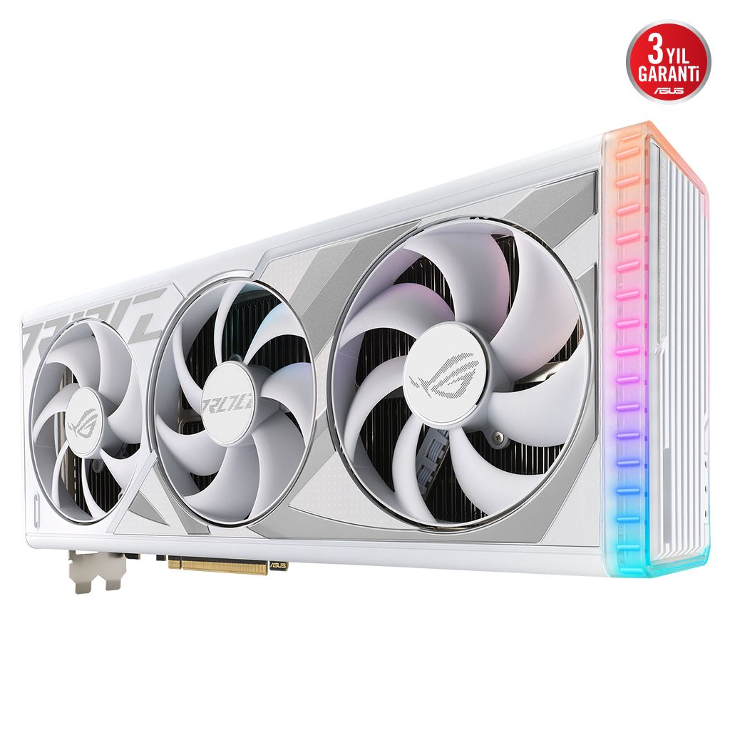 ASUS%20ROG-STRIX-RTX4090-24G-WHITE,%2024Gb,%20384Bit,%20GDDR6X,%202xHDMI,%203xDP%20GAMING%20Ekran%20Kartı