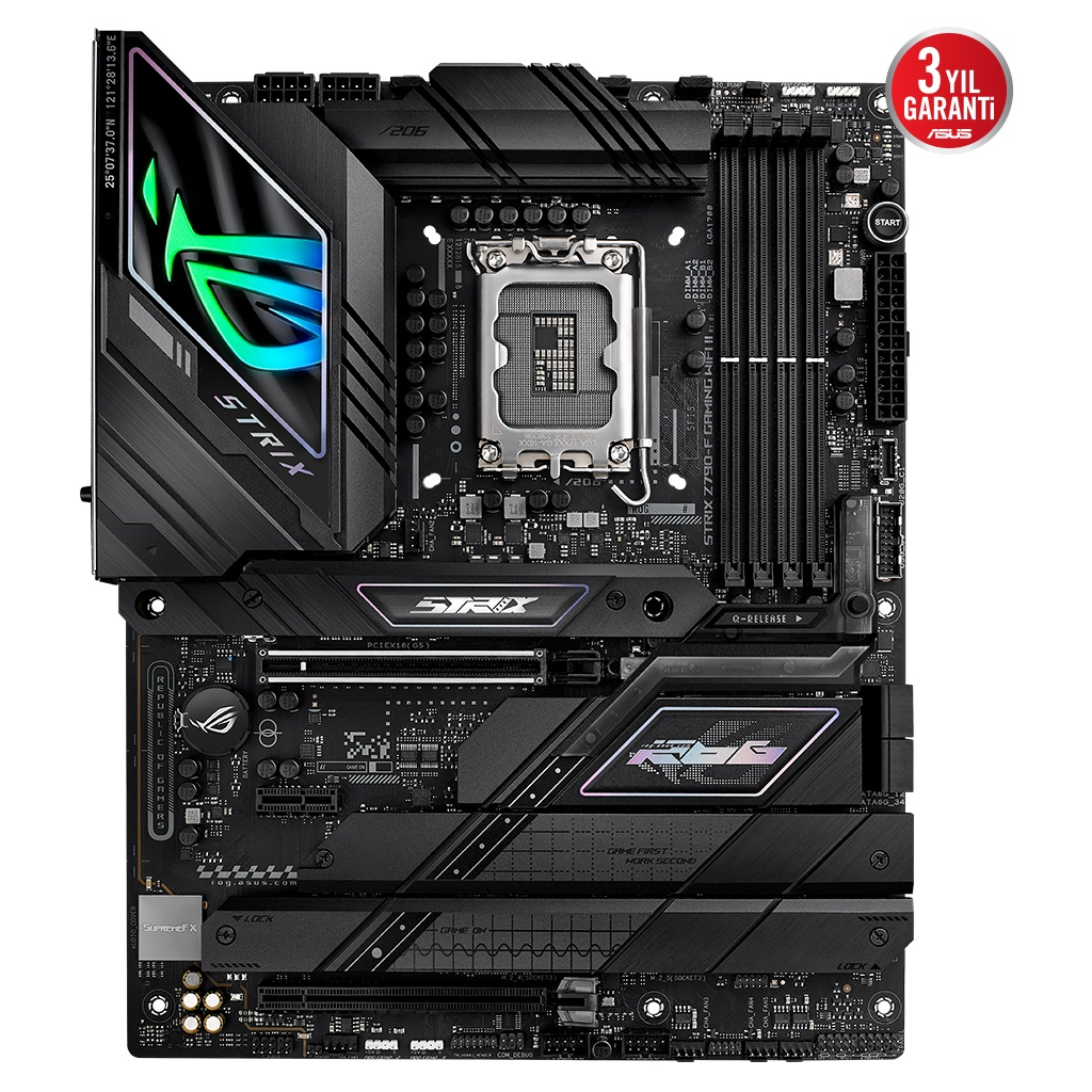 ASUS%20ROG%20STRIX%20Z790-F%20GAMING%20WIFI%20II,%204xDDR5,%20%205x%20M.2,%20HDMI,%20DP,%20Type-C,%20Wi-Fi%207,%20Bluetooth%205.4,%2012-13-14.Nesil,%20LGA1700%20Soket,%20ARGB%20Gaming%20Anakart