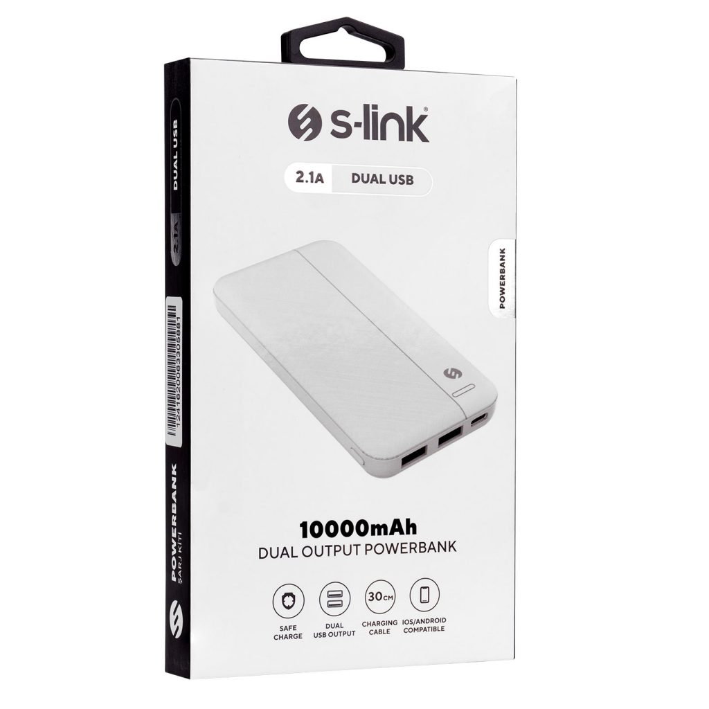 S-LINK%20IP-G10N,%20Beyaz,%2010.000mAh,%202xUSB,%201xMicro%20USB,%201xType-C,%204%20LED%20Göstergeli,%20PowerBank