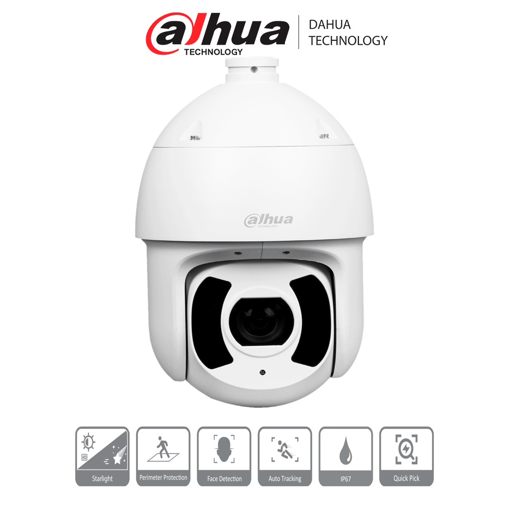 DAHUA%20SD6CE245GB-HNI%202Mpix,%203,95-177,70mm%20Lens,%2045x%20Starlight,%20250Mt.%20Gece%20Görüş%20IR%20WizSense%20PTZ%20IP%20Kamera%20(Ayak%20Dahil)