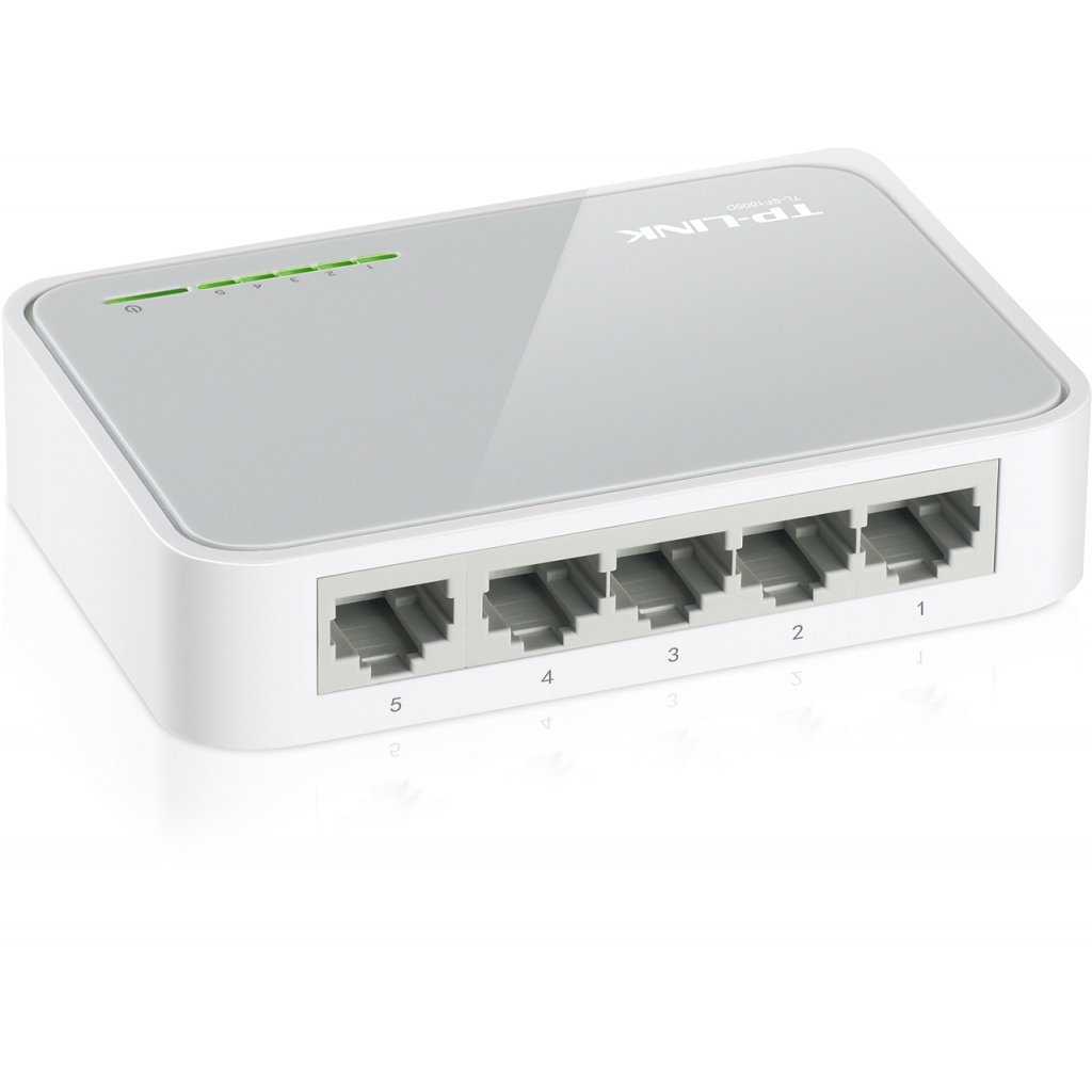 TP-LINK%20TL-SF1005D,%205%20Port,%20MegaBit,%20Yönetilemez,%20Masaüstü%20Switch