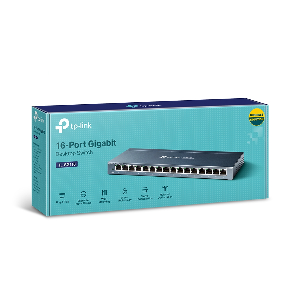 TP-LINK%20TL-SG116(UN)%20V2%2016%20Port%20GigaBit%20Metal%20KasaSwitch