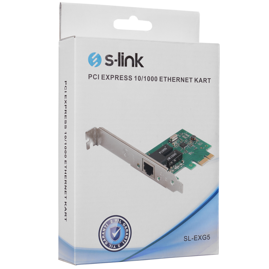 S-LINK%20SL-EXG5,%20GigaBit,%20PCI-Express,%20Ethernet%20Kartı