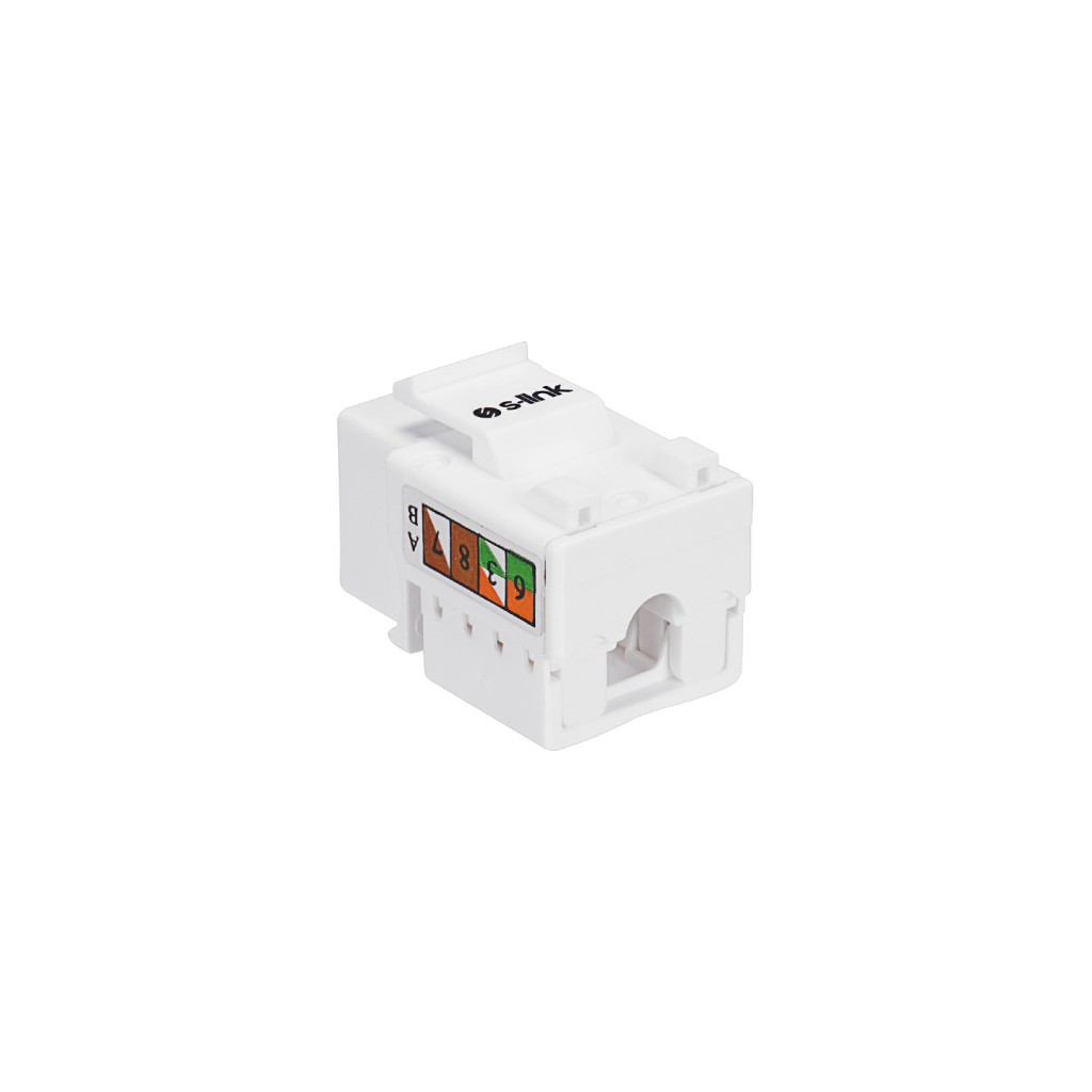 S-LINK%20SL-KS60,%20UTP,%20CAT6,%20Keystone%20Jack3U,%2090%20Derece