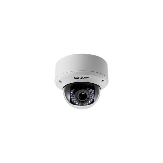 HIKVISION DS-2CE56D0T-VPIR3F 2Mpix 40Mt Gece  Görüşü, 2,8-12mm Lens, İç/Dış Mekan Vandal-Proof Dome Kamera