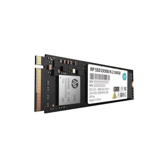 HP 2YY44AA, EX900, 500GB, 2100-1500Mb/s, Gen3, NVMe PCIe M.2, 3D NAND, SSD