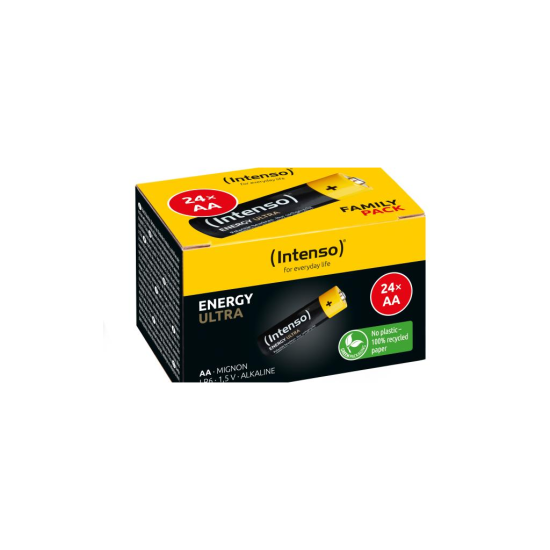 INTENSO 7501824, Energy Ultra, LR6, AA, 1.5Volt, 24 lü Paket, PİL