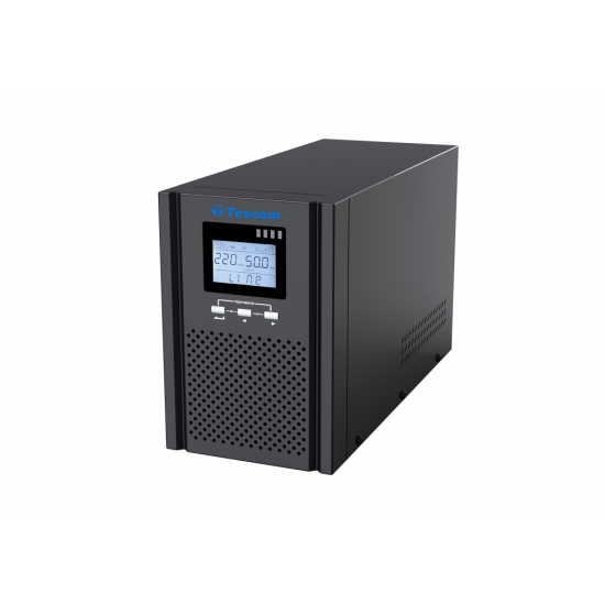 TESCOM Teos+ 1 KVA Online 1F/1F UPS (900040339) (2x7A Akü)