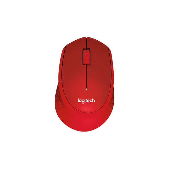 LOGITECH 910-004911, M330 Kırmızı, USB Nano 2,4G Kablosuz, 1000dpi, Optik, 3 Tuşlu, 24ay Pil Ömrü, Sessiz Mouse