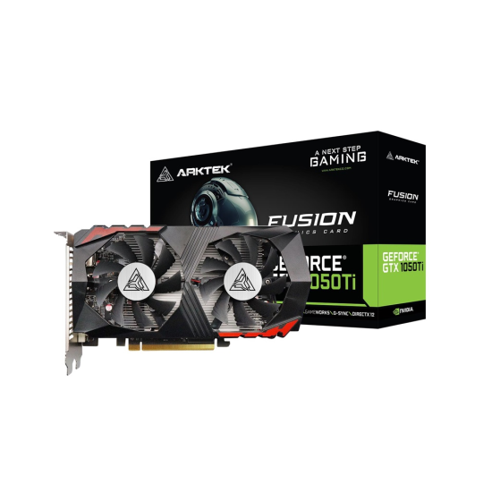 ARKTEK FUSION, AKN1050TID5S4GH1, GTX1050TI, 4Gb, GDDR5, 128BIT, 1xDVI, 1xHDMI, 1xDP GAMING Ekran Kartı