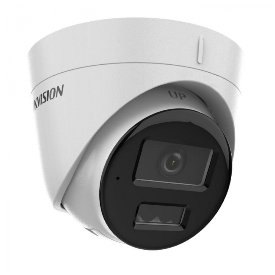 HIKVISION DS-2CD1323G2-LIUF 2Mpix, 2,8mm Lens, H265+, Hybrid Light,  30Mt Gece Görüşü, PoE, Mikrofonlu Dome IP Kamera