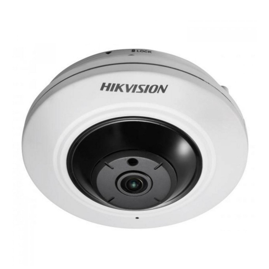 HIKVISION DS-2CD2935FWD-I 3Mpix, H265+, 8Mt Gece Görüşü, SD Kart,  FishEye IP Kamera