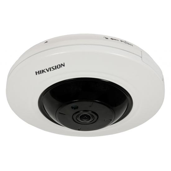 HIKVISION DS-2CD2955FWD-I 5Mpix, H265+, 8Mt Gece Görüşü, SD Kart,  FishEye IP Kamera