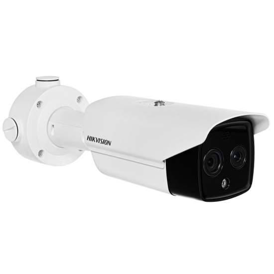 HIKVISION DS-2TD2617-3/QA 4Mpix, 4mm Lens, H265+, 40Mt Gece Görüşü,  PoE, Yangın Algılama, Sesli Alarm, Termal IP Kamera