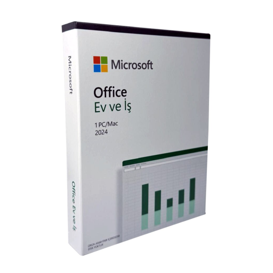 Microsoft Office 2024 Home and Business Türkçe Lisans, Kutulu (EP2-06692)