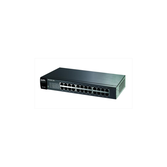 ZyXEL ES1100-24E 24 Port, MegaBit, Yönetilmez, Fast-Ethernet, Sessiz, Masaüstü Switch