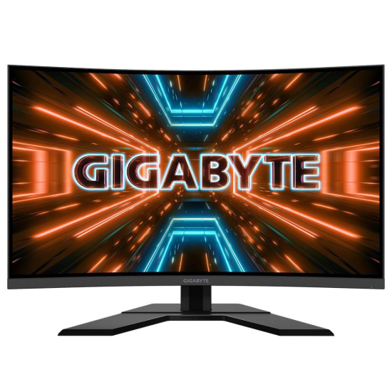 GIGABYTE G32QC A, 31.5’’, 1ms, 165Hz, 1440P QHD, 2xHDMI, 2xDP, 2xUSB, VA LED, 1500R Curved, Frameless, Premium Pro Gaming Monitör